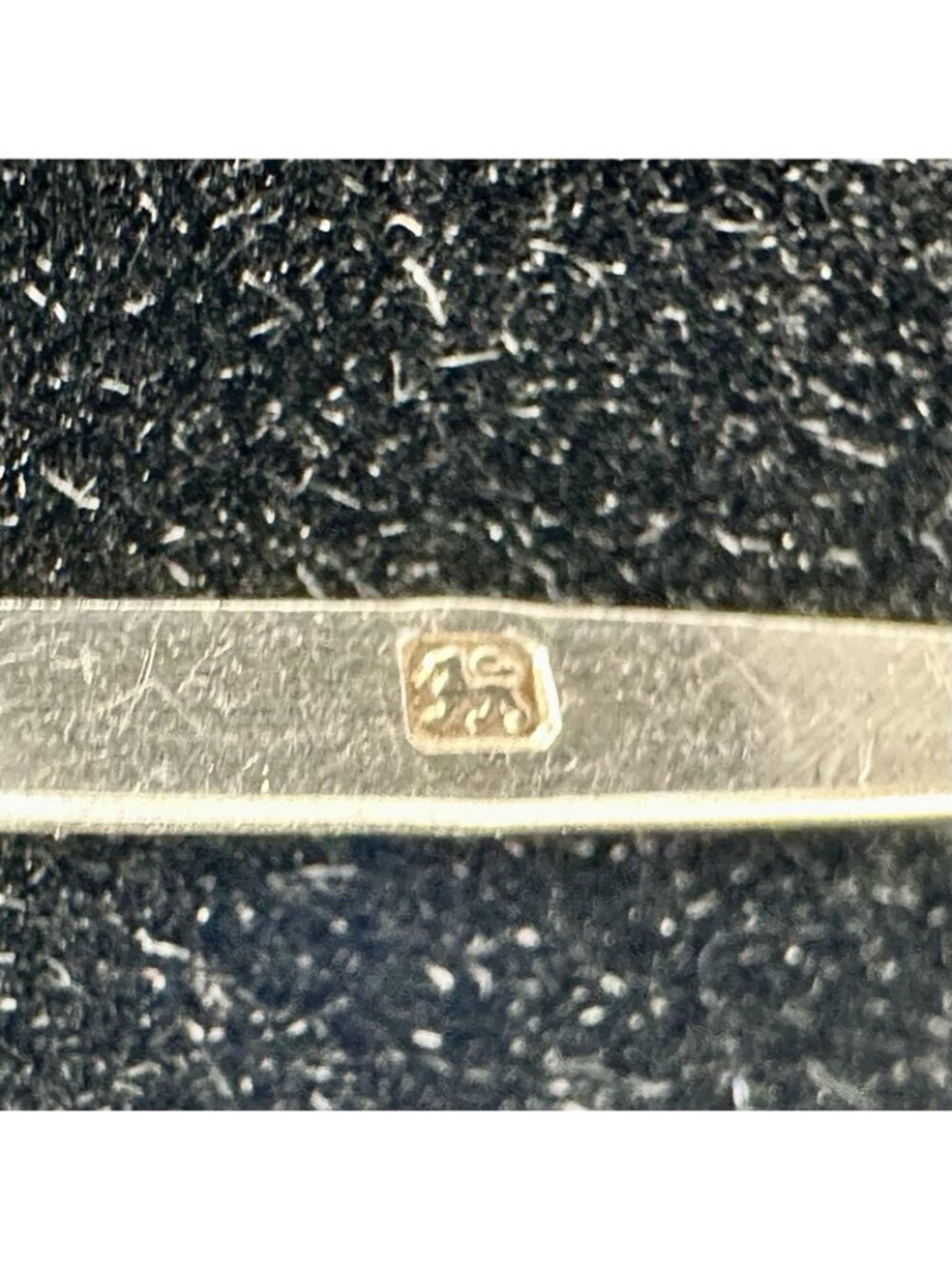 Modernist Chain Necklace Signed Daedalus Ltd London 1970 Sterling Silver 30" Lg - Picture 7 of 7